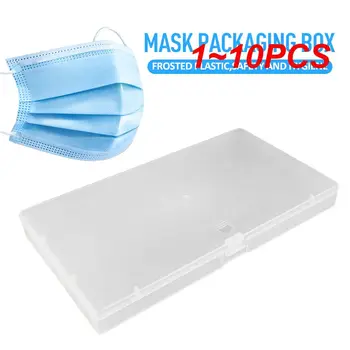 1~10TK Matid Plastikust Kasti Mask Mugavuse Kõrge Kvaliteedi niiskuskindel Pakendi Mood Portable Storage Box