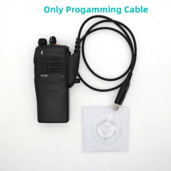 2023 USB Programming Cable Motorola Walkie Talkie Raadio GP340 380 328 HT1250