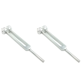 2X Alumiinium 128Hz Tuning Fork Saab Kasutada Kõrva Korjamine Kingitused, Kõrge Kvaliteet Ja Luksus Töö