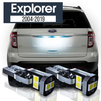 2x LED-numbrimärk Valgus Lambi Canbus Tarvikud Ford Explorer 2004-2019 2009 2010 2011 2012 2013 2014 2015 2016 2017 2018