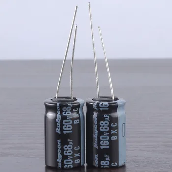 4tk RUBYCON BXC 68mfd 160V 68UF pika elu elektrolüütiline Kondensaator 105℃ 12.5X20mm