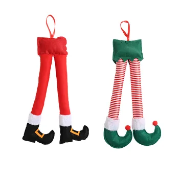 Jõulud Elf Jalg Ripats Santa Claus Jõulud Decor Elf Suu Suur Ripats Jõulupuu Kaunistama Uus Aasta Kodu Kaunistamiseks