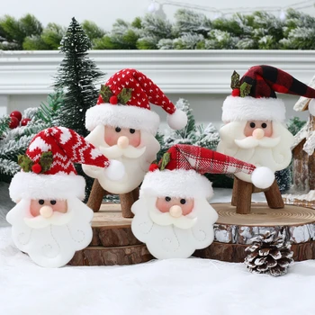 Jõulupuu Ripatsid Santa Claus Jõulud Kaunistused jõuluehe 2023 Kodu Navidad Natal Xmas Kingitus Uue Aasta 2024