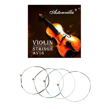 Komplekt viiulikeel Universaalne String Terasest nikeldatud Palli
