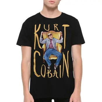 Kurt Cobain Troonil T-särk, Meeste ja Naiste