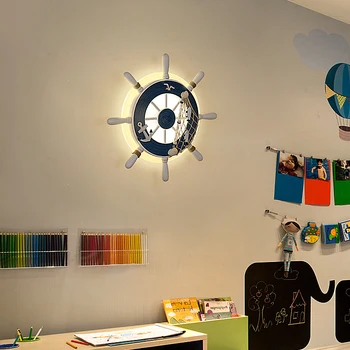 Laste LED-Vahemere tüübel Seina lambid Baby Kids magamistoas Seina sconce elutuba uuringu Sünnipäeva Decor Lambid