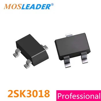 Mosleader SMD 2SK3018 3000PCS SOT23 SOT323 N-Channel 30V 0.1 A 100mA Kõrge kvaliteediga