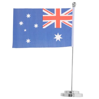 1 Komplekt, Laud Austraalia Lipp Töölauale Lipu Väike Austraalia Lipu all Seista Väike Austraalia Decor