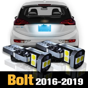 2tk Canbus LED-numbrimärk Valgus Lambi Tarvikud Chevrolet Polt 2016 2017 2018 2019