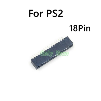 5tk/Palju Paindlik Lint Kaabel Juhtiv Kile Socket Connector 18pin Ploki Remont, Osad PS2 Playstation 2