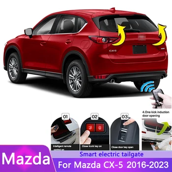 Auto Elektriline Tagaluugi Jaoks Mazda CX-5 2016-2023 Intelligentne Saba Kasti Ukse mootoriga Pagasiruumi Teenetemärgi Avatud Parandatud Uuendada