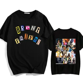 Brent Faiyaz Grunge Anime, T-särgid, Hip-Hop Manga Tshirt Mood Pehme 100% Puuvillane T-särk Liiga suur/Meeste/naiste Tee-särk