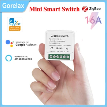 eWelink Zigbee Mini Smart Switch Üks Viis, kuidas Kaks Kontrolli Tita Traadita Taimer Lüliti Tööd Alexa Google ' i Kodu hääljuhtimine