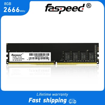 Faspeed DDR4 Mälu Ram DDR3 4GB 8GB 16GB 1600MHZ 2666MHZ Memoria Ram DDR 3 DDR 4 8 GB 1.2 V 1,5 V U-DIMM Lauaarvuti AMD Intel