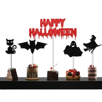 Halloween Pvt Skelett Paber Cup, Küpsetamine, Kaunistamine Asjade Happy Halloween Kook Torukübar Decor