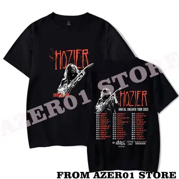 Hozier Unearth Tour Merch T-särk Prindi Suvel Mehed/Naised Streetwear Tshirt Särk, Lühikesed Varrukad Uus Logo Tee