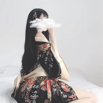 Jaapani Stiilis Naiste Seksikas Pesu Neiu Aluspesu Kleit Cosplay Kostüüm Palace Teenija Kuum Babydoll Ühtne Erootiline Rolli Mängida