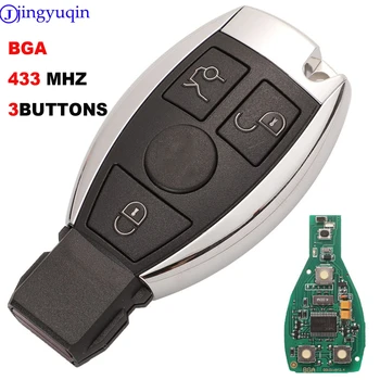 jingyuqin Smart Key 3 Nööpi 433MHz FSK Jaoks Mercedes Benz Auto Remote oluline Toetada vabariigi VALIMISKOMISJONI Ja BGA 2000+ Aasta
