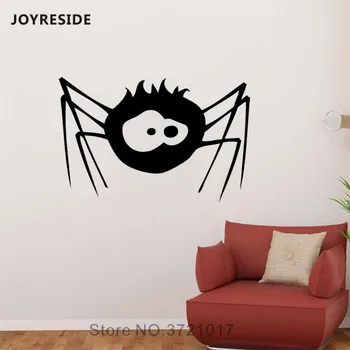 JOYRESIDE Spider Web Seina Ämblikuvõrk Loomade Kleebised Vinüül Kleebis Lasteasutused Lapsed Toas Kodus Magamistoa Interjööri Kujunduse Kunst Seinamaaling A1524