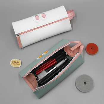 Kawaii Penaali Suured Silmad Pencil Box Pen Ladustamise Kott Kirjatarvete Korraldaja Kaasaskantav Kott Kosmeetika Ladustamise Mündi Ladustamine