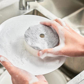Puhastuslapiga iminapp konks Nõudepesu käsna pühkige harja nõud pese POTTI Köök puhastus nõud
