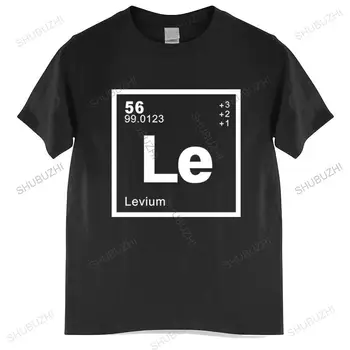 Puuvill Tshirt mens suvel Tops LEVI Perioodilise Meeste T-Särk - Geeky / Keemia Mansi Unikaalne Mees Brändi T-särk, Suurem suurus