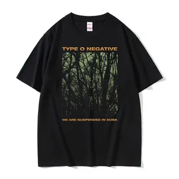 Rock Band Type O Negative Peatatud Dusk Oluline T-särk Meestele, Naiste Mood Vabaaja Tshirt Mees Vintage Liiga Tops Tees