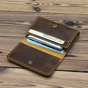 Super Slim Pehme Rahakott 100% Ehtne Nahk Mini Krediitkaardi Omanik Taskud Rahakott Õhuke, Väike-Kaardi Omanikele Meeste Rahakott