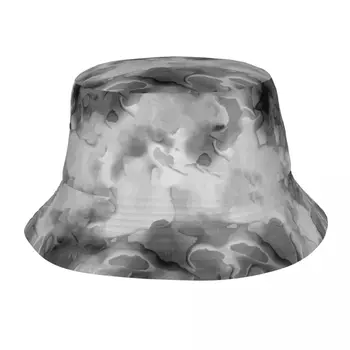 Suvel Bob ühise Põllumajanduspoliitika marmorja mustriga Lipsu Värvi Fashion Girl Boy Kalamees Mütsid Beach Puuvill Kopp Mütsid Väljas Kalamees Mütsid