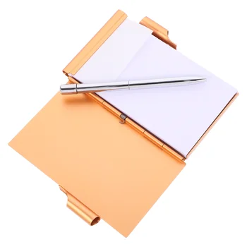 Tasku Sülearvuti koos Pliiatsi Office Notepad Väike Tasku Notepad Pen Alumiinium Sülearvuti