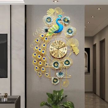 Uued Hiina stiilis seina kell, elutuba, paabulind kaunistamiseks, kellade, moodne ja personaalset kodus kasutamiseks