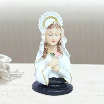 Vaik Maarja Kuju Käsitöö Usuliste Tabletop Ekraan Katoliku Skulptuur elutuba, Magamistuba Tabletop Kingitused
