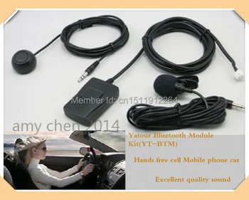 Yatour Bluetooth Käed-Vabad moodul auto kit(YT-BTM)+Kaugjuhtimispult(YT-REMO)-Muusika Mp3 Mängija Yatour YTM06 Adapter